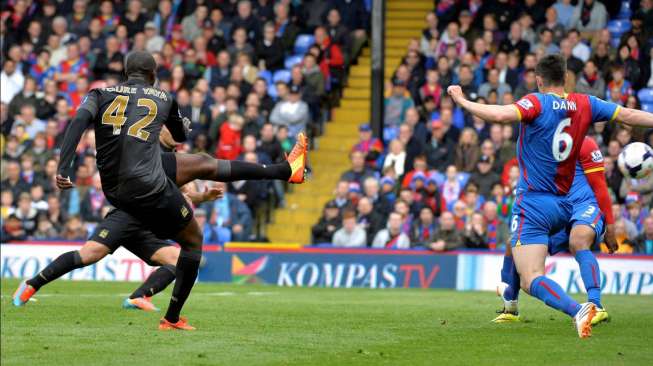 Manchester City Sementara Unggul atas Palace