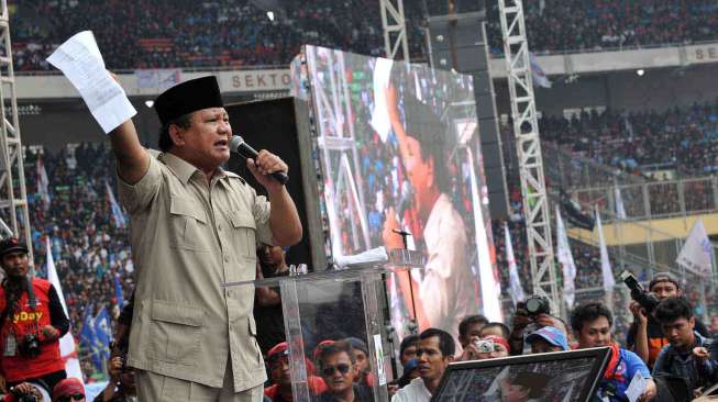 Ngaku Siap Jalankan 10 Tuntutan Buruh, Prabowo Belum Tandatangani Kontrak