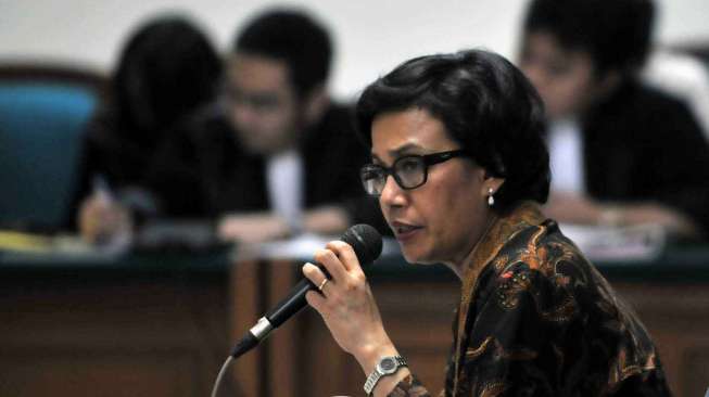 Bareskrim Periksa Sri Mulyani di Kantor Kemenkeu