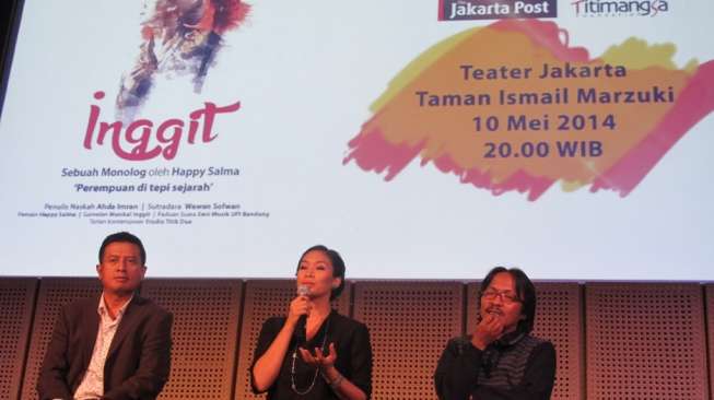 Siap-siap Menyambut Pentas "Monolog Inggit"