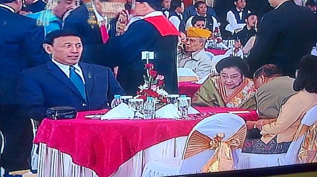 Tjahjo: Wiranto Merasa Canggung Duduk Dekat Megawati