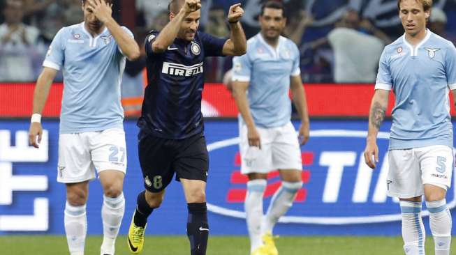 Inter Sementara Unggul 3-1 atas Lazio