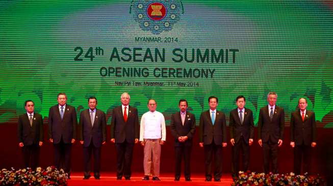 Presiden Myanmar Resmi Buka KTT ke-24 ASEAN