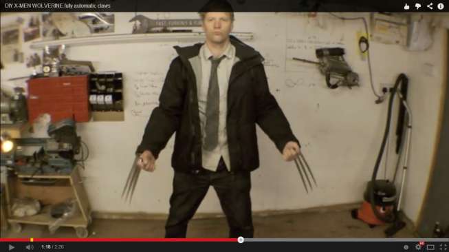 Video: Lelaki Ini Adalah "Wolverine" di Kehidupan Nyata