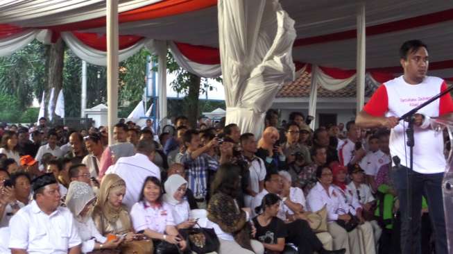 Rumah Polonia Banjir Kiriman Bunga untuk Prabowo - Hatta