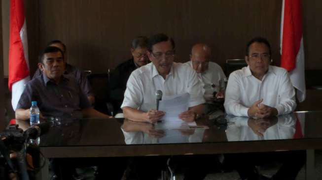 Aburizal Restui Luhut Pandjaitan Dukung Jokowi