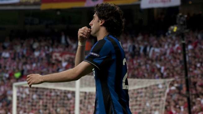 Milito Ucapkan Selamat Tinggal pada Inter 