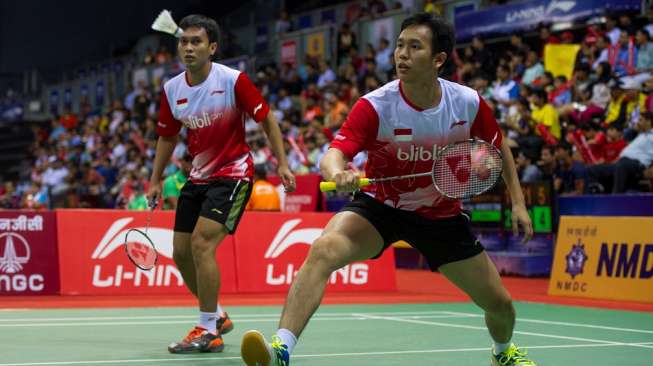 Hendra/Ahsan Tantang Duo Denmark di Semifinal Malaysia Terbuka