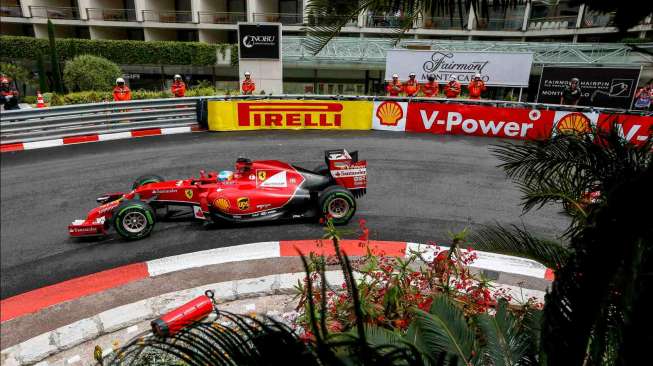 Hamilton dan Alonso Bergantian Kuasai Sesi Latihan GP Monaco