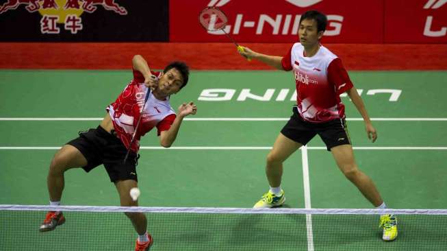 Dua Ganda Putra Indonesia Lolos ke Semifinal Singapura Terbuka