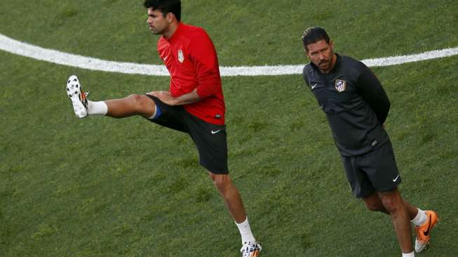 Simeone Yakin Kalahkan Madrid dengan atau Tanpa Costa 