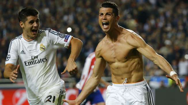 Kantongi 17 Gol, Ronaldo Top Skor Liga Champions 2013/14