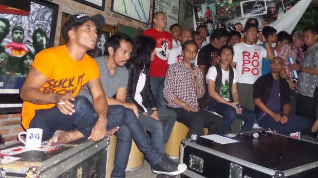 Resmi Tercatat Jadi Member Slankers, Jokowi Otomatis Ikuti Jejak Slank Dukung Ganjar-Mahfud MD?