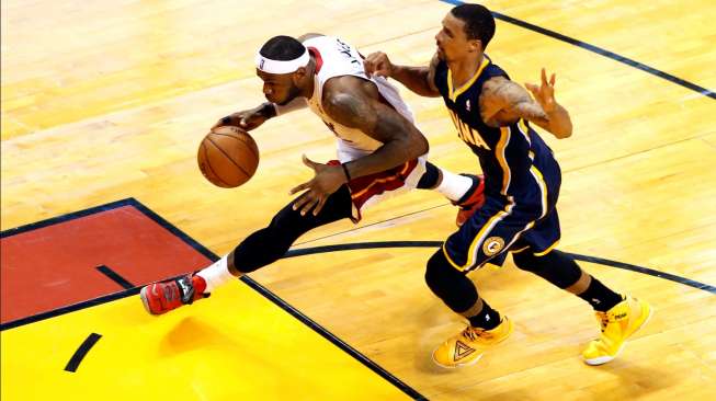 LeBron James Kembali "Ngamuk", Miami Heat Jauhi Pacers