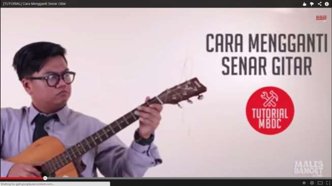 Video: Cara Ganti Senar Gitar
