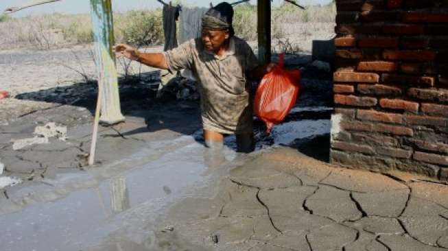 8 Tahun Semburan Lumpur Lapindo, Air Tanah Sudah Tercemar