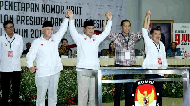 Jokowi Masih Populer, Elektabilitas Prabowo-Hatta Naik