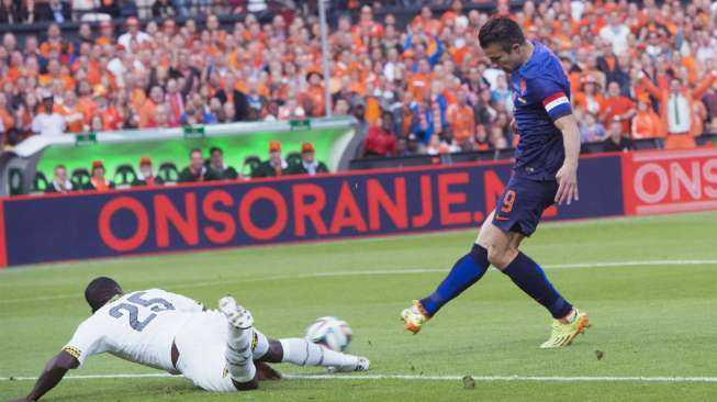 Van Persie Bawa Belanda Atasi Ghana 1-0 