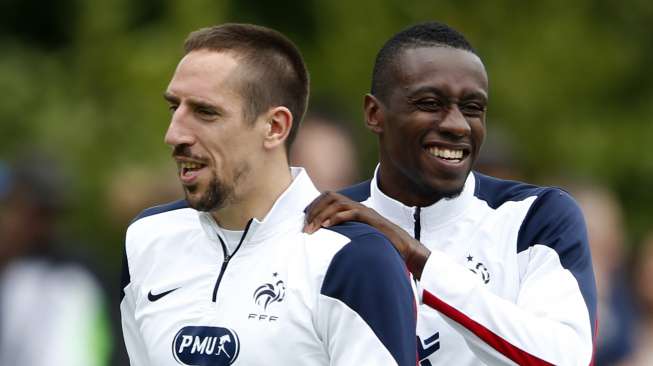 Matuidi Akui Ribery Sangat Dibutuhkan Prancis  