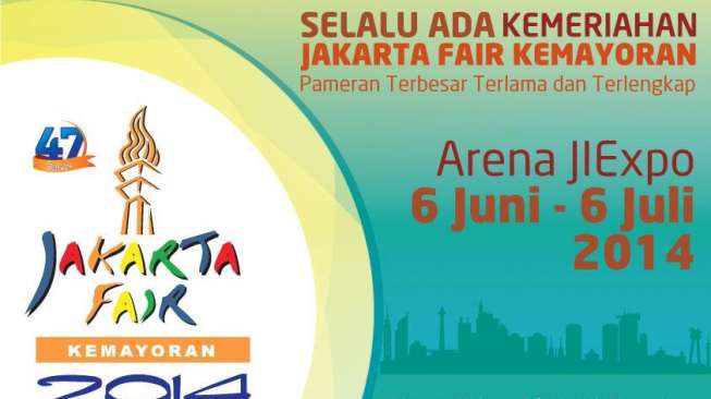 Jakarta Fair 2014 Libatkan 50 Ribu Tenaga Kerja