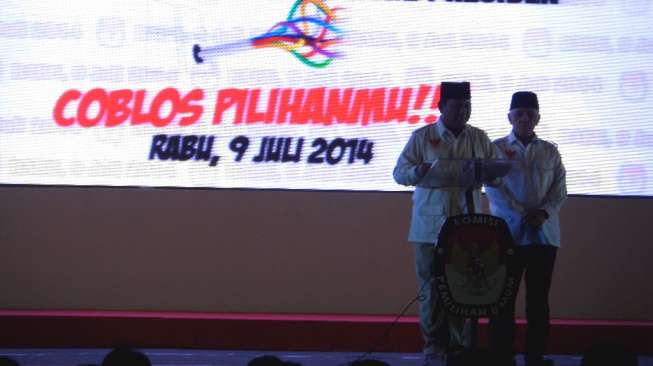 Prabowo: Jokowi Saudara Saya, Jusuf Kalla Senior yang Saya Hormati