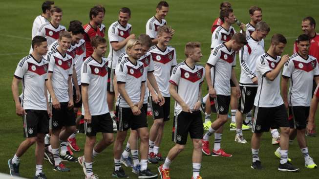 Susunan Pemain AS vs Jerman