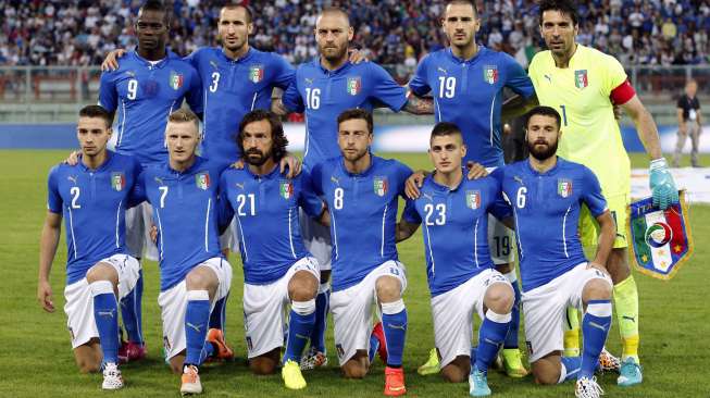 Italia Gagal Tundukkan Luksemburg