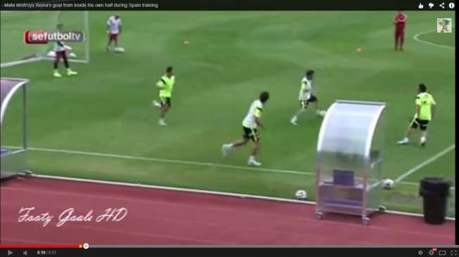 Video: Mengintip Latihan Timnas Spanyol