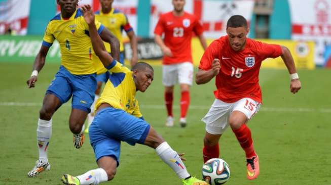 Chamberlain Siap Berlaga di Piala Dunia