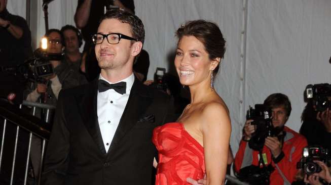 Justin Timberlake dan Jessica Biel. (Shutterstock)