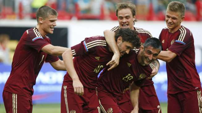 Rusia Tumbangkan Maroko 2-0