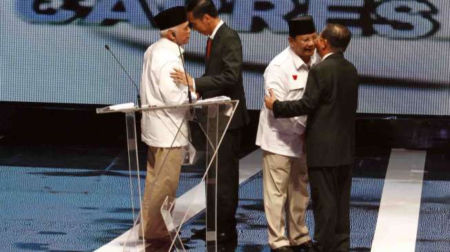 Hampir 1.000 Polisi Jaga Debat Capres Prabowo-Jokowi