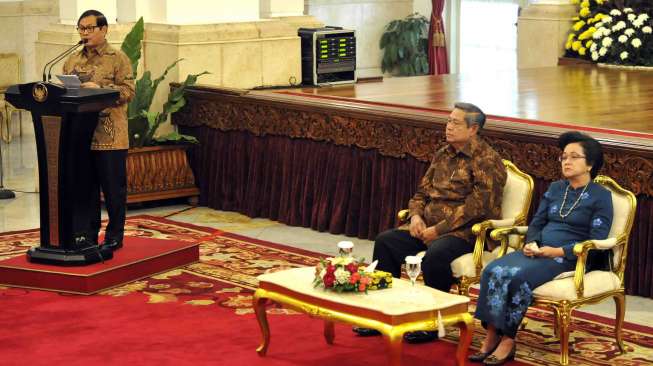 Pembukaan Forum Anti Korupsi Indonesia ke-4 di Istana Negara, Jakarta, Selasa (10/6). [Antara/Andika Wahyu]