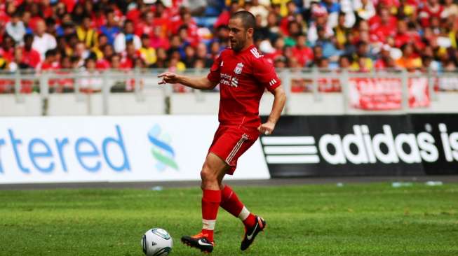 Joe Cole saat masih memperkuat Liverpool. ( shutterstock)