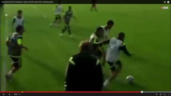 Video: Mengintip Latihan Tiki Taka Ala Timnas Spanyol