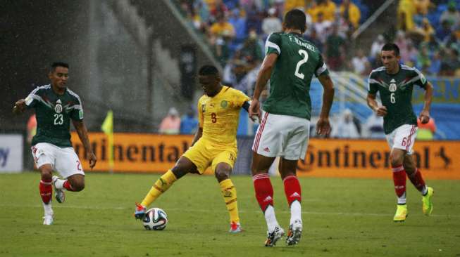 Babak I: Meksiko Vs Kamerun Masih Tanpa Gol    