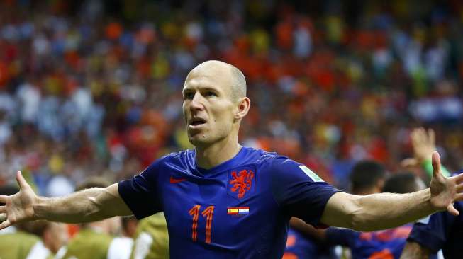 Arjen Robben, "Man of The Match" Belanda vs Cile