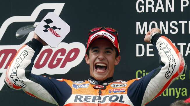 Marc Marquez Rebut Kemenangan Ketujuh di Catalunya