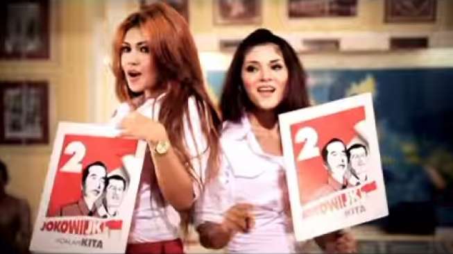 Video: Goyang Dangdut Joint Jokowi (JOJO) 2014 