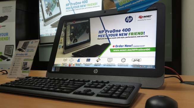 HP ProOne 400, PC Langsing Pekerja Keras