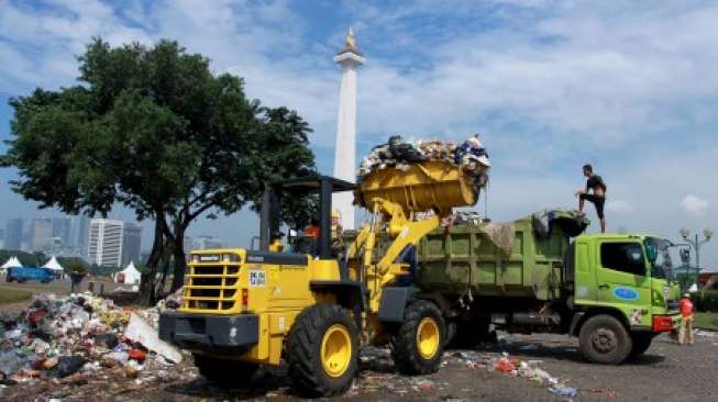 Enam Hari, PRJ Monas Sisakan 48 Juta Ton Sampah