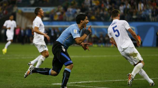 Inggris vs Uruguay, Pertandingan Terbaik Suarez