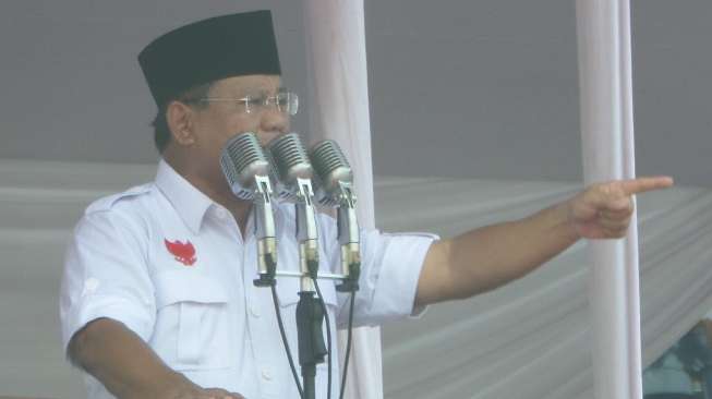 Prabowo Peringati HUT RI di Lapangan Golf Jagorawi