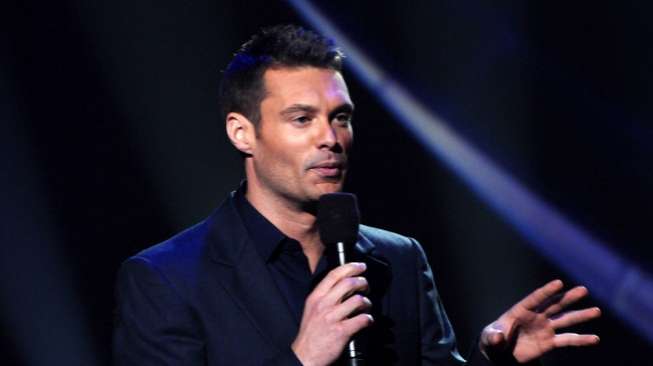 Host American Idol, Ryan Seacrest. (Shuttersstock/ S Buckley)