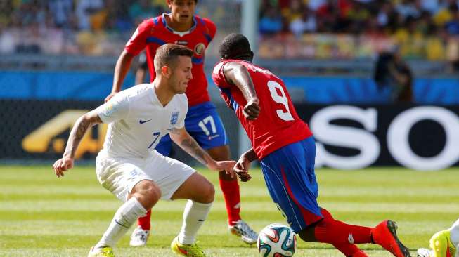 Babak Pertama Kosta Rika vs Inggris Tanpa Gol