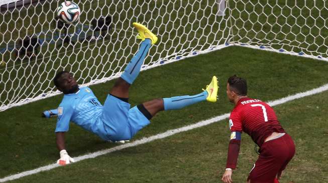 Babak I: Portugal Ungguli Ghana 1-0