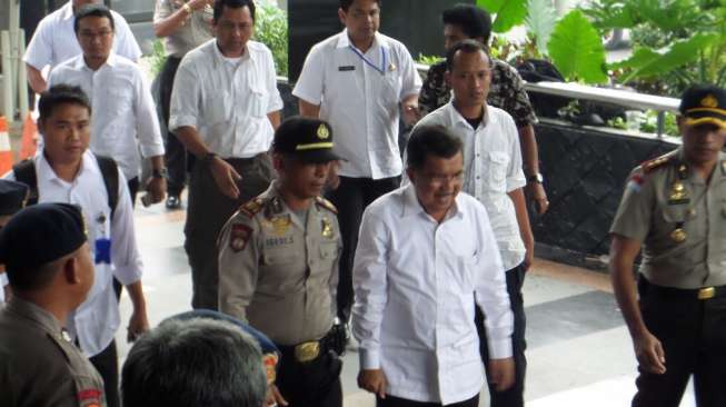 Jusuf Kalla Tiba di KPK untuk Verifikasi Harta Kekayaan