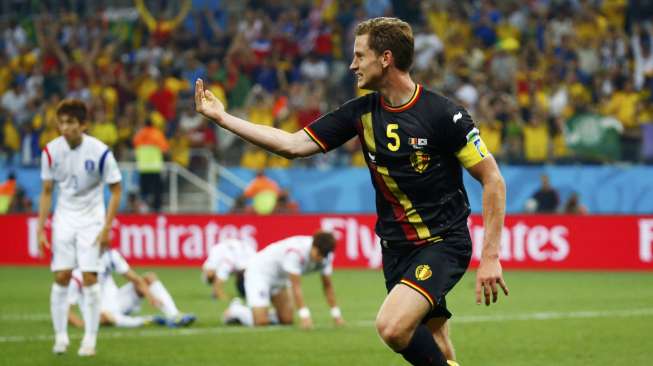 Vertonghen, "Man of The Match" Korea Selatan vs Belgia