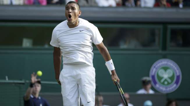 Sukses Atasi Nadal, Kyrgios Melenggang ke Perempat Final