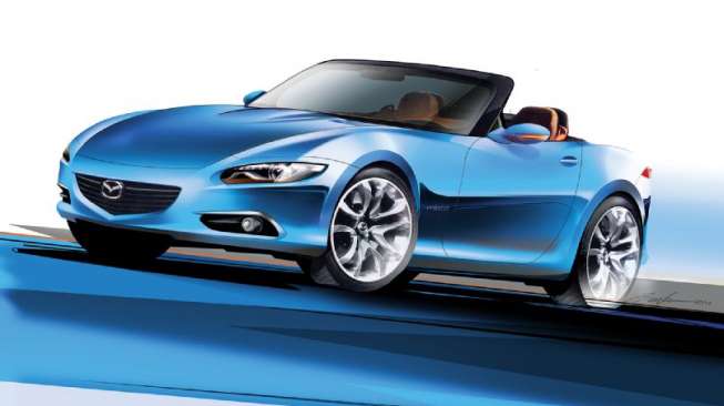 Mazda MX-5 Miata Lebih Ringan dari Pendahulunya